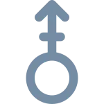 Mars Stroke V SVG Icon